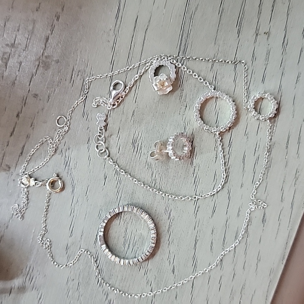 Silver set Tous